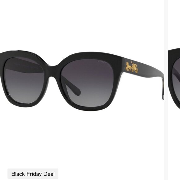 Coach HC8264 Gradient Sunglasses - Picture 1 of 4